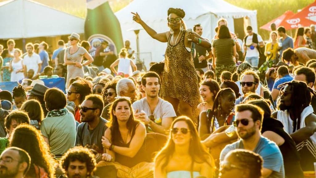 Global Food Village serving regional dishes at MTN Bushfire Festival